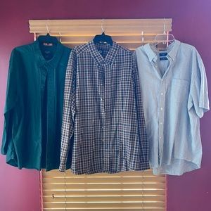 3 Docker XXL Shirts (2 long & 1 Short sleeve)